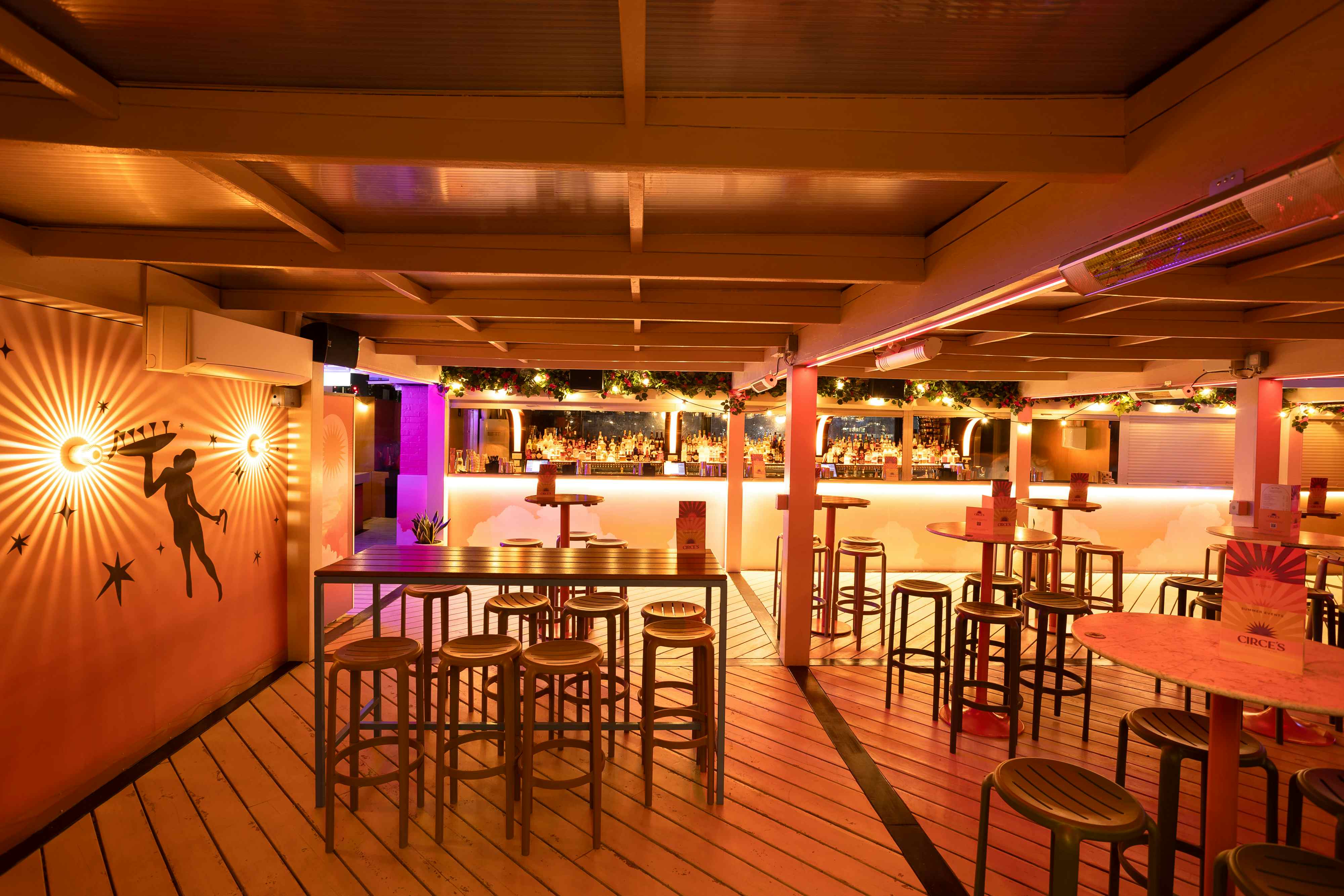 Hire Circe's Corner with additional shared space in Olympus Bar , Circe